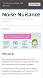 Mobile Screenshot of noisenuisance.org