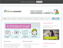 Tablet Screenshot of noisenuisance.org